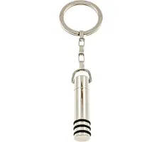 Traveller Ashanger - Sleutelhanger - Zilverkleurig - Edelstaal - Cilinder - 181171