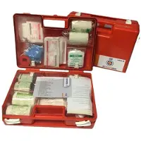 Quick EHBO verbandkoffer BHV (Oranje Kruis 2021 goedgekeurd). De EHBO koffer is inclusief wandbeugel en bevestigingsmateriaal! EHBO-kit voor zakelijk en thuis gebruik.