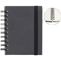 Quantore Notitieboek Quantore A6 spiraal zwart | 3 stuks
