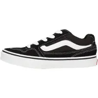 Vans Youth Caldrone Suede Mesh Black White-Schoenmaat 39