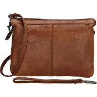 Beagles Leather Schoudertasje Maspalomas Cognac