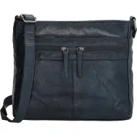 Beagles Leather Schoudertas Maspalomas Navy