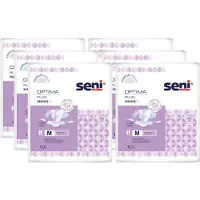 Seni Optima Plus Medium - 6 paquets de 10 protections