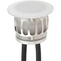 EVN P67108 LED grondspot inbouwlamp, 12 V DC, 4.000 K P67108, dimbaar, wit / opaal, Kunststof, Modern
