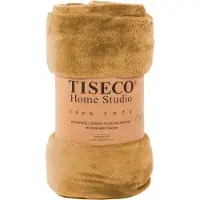 Tiseco Plaid Home Studio Cosy Indian Tan-150 x 200 cm