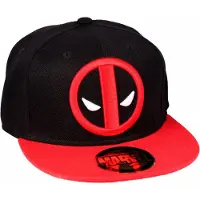 Deadpool - Marvel Cap - Logo - meerkleurig - Maat Standard