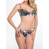 Bomain Bikini Set Mystic Flower | Maat: 80C/D | Kleur: Marine Blauw/Print
