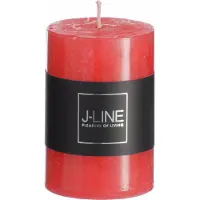 Jline Cilinderkaars rood s18u