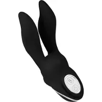 EIS , siliconenvibrator "Honey Bunny", 7 programma's, veelzijdige stimulatie, zwart