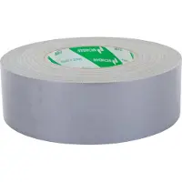 Nichiban Duct Tape 25mm breed x 50mtr lang - Grijs - 1 rol - Podiumtape - Gaffa tape - Met de Hand Scheurbaar - Japanse Topkwaliteit - (021.0176)