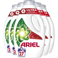 Ariel Vloeibaar Wasmiddel + Ultra Vlekverwijderaar - 5 x 27 Wasbeurten - Voordeelverpakking