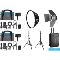 Nanlite Forza 60B II LED Dual Kit (w/ Case Light Stand Fr...