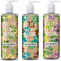 Faith In Nature - Honden Shampoo - Chamomile + Coconut + Lavender - 3 Pak