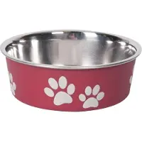 Flamingo Eetpot kena rood 12 cm 300 ml Flamingo