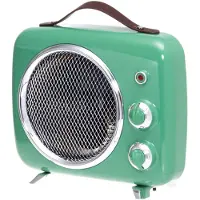 Bellus Retro style Fan Heater 2000W Green