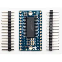 Adafruit LED Matrix Driver 16x8 Backpack -HT16K33 Breakout van 1427