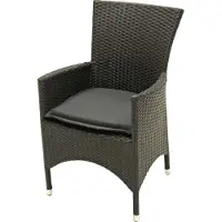 Lesli Living Zitkussen Boston antraciet, lengte 46 cm, breedte 47 cm