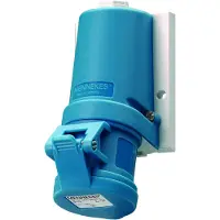 MENNEKES 1341 1341 CEE-wandcontactdoos 16 A 3-polig 230 V 1 stuk(s)