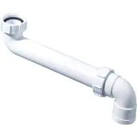 Gevier McAlpine Ruimtebesparende Bocht Pp Wit - 1.1/2x1.1/2