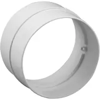 Nedco NEDC verb st rond luchtkan, kunstst, nom. diam 125mm, buisverbinding,