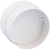 Nedco NEDC verb st rond luchtkan, kunstst, nom. diam 125mm, buisverbinding,