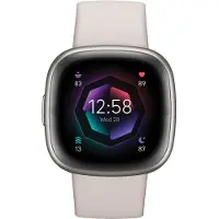 Fitbit Sense 2 Zilver/Wit