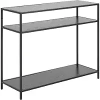Canvas Studios Sidetable Sabro met zwart blad