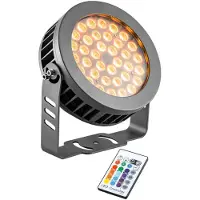 EVN LF65361599 LED-buitenspot LF65361599, dimbaar, zwart, Aluminium, Modern