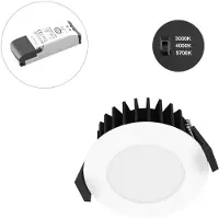 EVN L54N070125 L54N070125 LED-inbouwlamp LED LED vast ingebouwd 7 W Wit