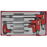 Teng Tools Allenset met T-handel TC-tray 7 delig