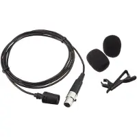 Shure CVL-B/C-TQG Miniature Cardioid Condenser Mic for Presenters