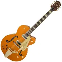 Gretsch G6120T-55 Vintage Select Edition 55 Chet Atkins with Bigsby Vintage Orange Stain Lacquer
