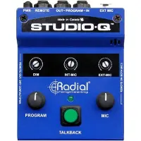 Radial Studio-Q Talk-back interface met ingebouwde mic