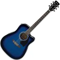 Ibanez Pf15Ece-Tbs Transparent Blue Sunburst Performance