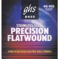 GHS FLAT WOUND MEDIUM 45 65 85 105