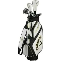 Callaway Warbird White/Yellow/Black Rechterhand Grafiet Regulier Golfset