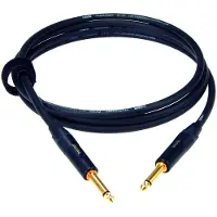 Klotz LA-GRANGE INSTR.CABLE BLACK 3M,JACK 2P - JACK 2P GOLD CONTACT