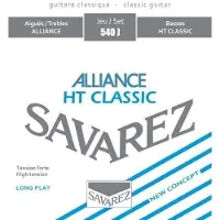 Savarez snarenset klassieke gitaar - 540-J - KF composite fiber silverwound HT classic basses hard tension