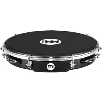 Meinl PA10ABS-BK-NH 10" Traditional ABS Pandeiro Napa Head Black