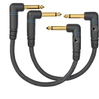 D'addario And Co PRA205 6" ANGLED PATCH CORD CUSTOM SERIES (PAIR)