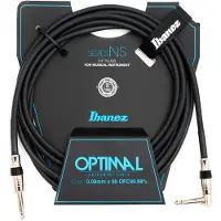 Ibanez NS10L 3 m Recht - Gebogen Instrumentkabel