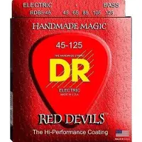 Dr Strings RDB5-45 Red Devils Medium 45-125 5-snarige basgitaarsnaren