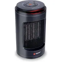 Alpina Elektrische Kachel - Draagbaar - Warme- en Koud - Timer - Digitale Thermostaat - Zwart