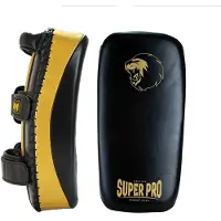 Super Pro Combat Gear Thaipad leder Zwart/Goud