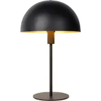 Lucide Tafellamp Siemon Zwart Ø25cm E14