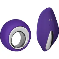 EIS , vibrator, oplegvibrator, slipvibrator met afstandsbediening, 8 cm, waterdicht, oplaadbaar, huidvriendelijke siliconen