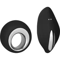 EIS , vibrator, oplegvibrator, slipvibrator met afstandsbediening, 8 cm, waterdicht, oplaadbaar, huidvriendelijke siliconen