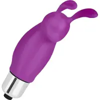 EIS , vibrator, minivibrator, bunny bullet, 11,5 cm, waterdicht, huidvriendelijke siliconen, inclusief batterijen