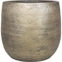 Floran Pot mira d49h45cm industrieel goud