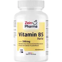 Zein Pharma - Germany GmbH Vitamine B5 (Pantotheenzuur) 500 mg capsules, 120 stuks